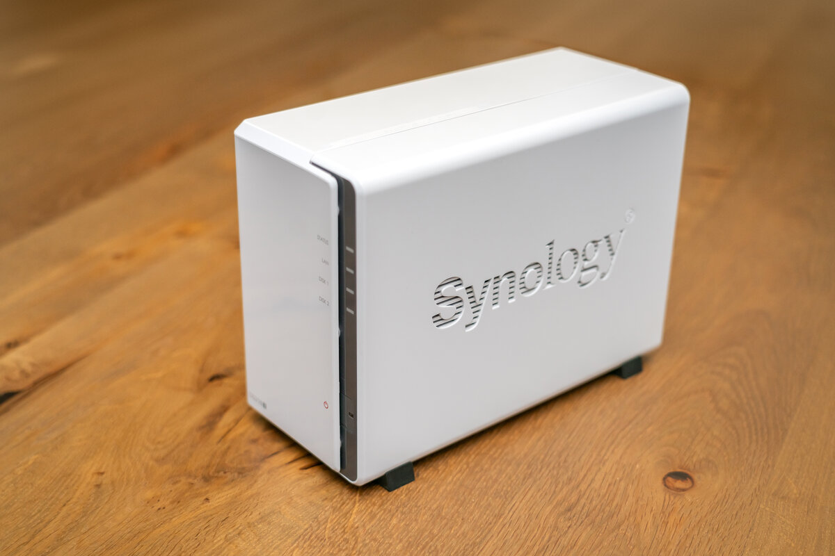 A Synology DiskStation NAS unit